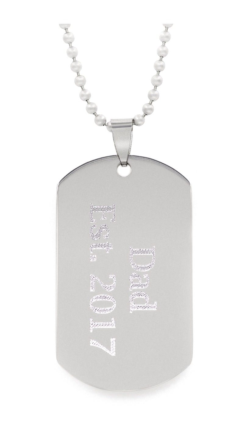 Heartbeat Dog Tag