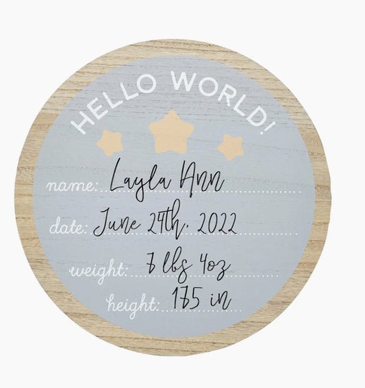 Hello World Photo Prop with Included Marker