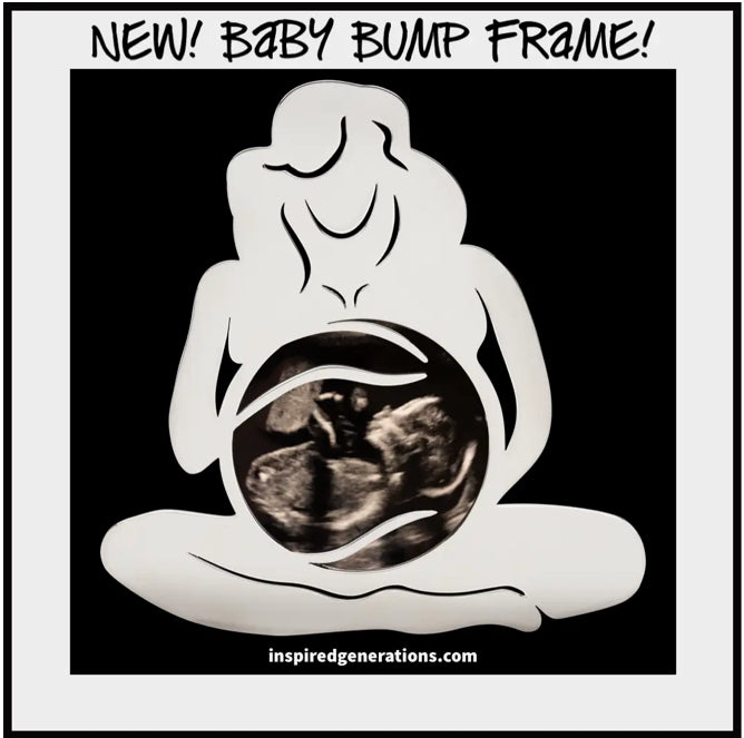 Baby Bump Ultrasound Frame