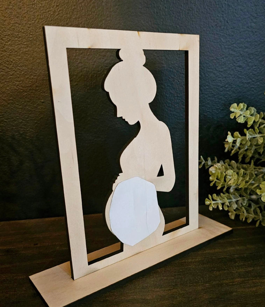 Ultrasound Sonogram Mother Frame