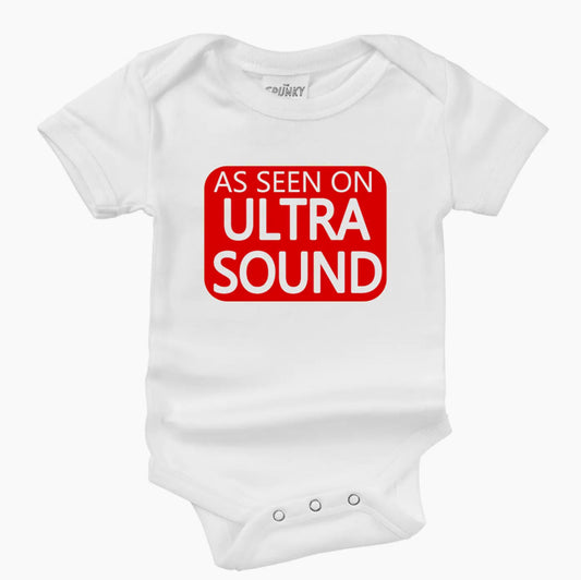 Ultrasound Organic Newborn Baby Bodysuit