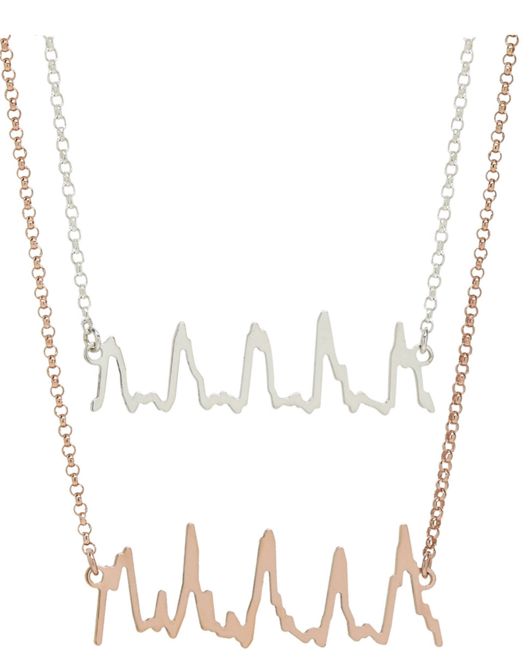 Original Double Heartbeat Necklace