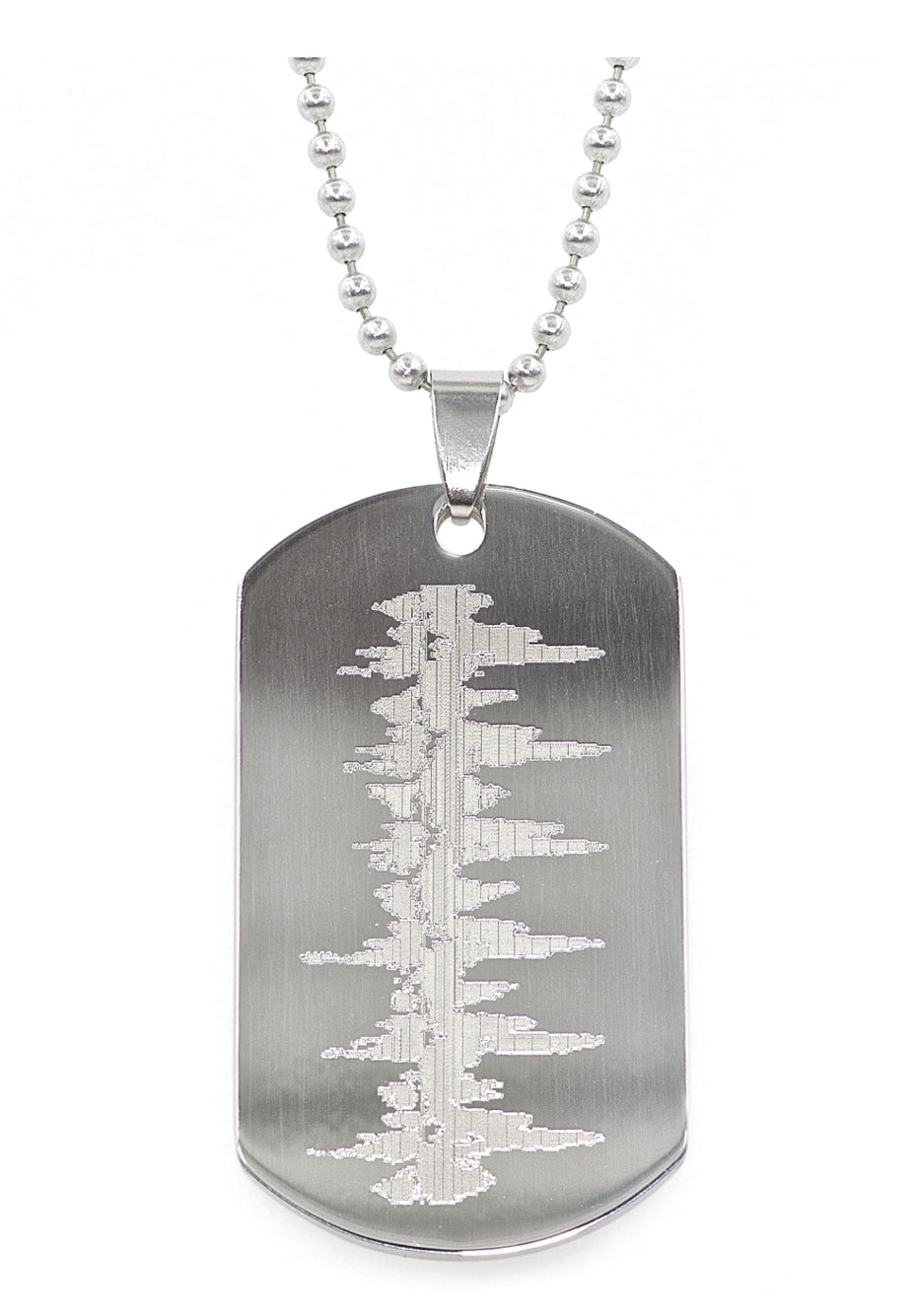 Heartbeat Dog Tag