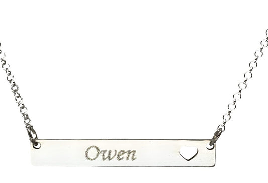 Cherished Bar Necklace