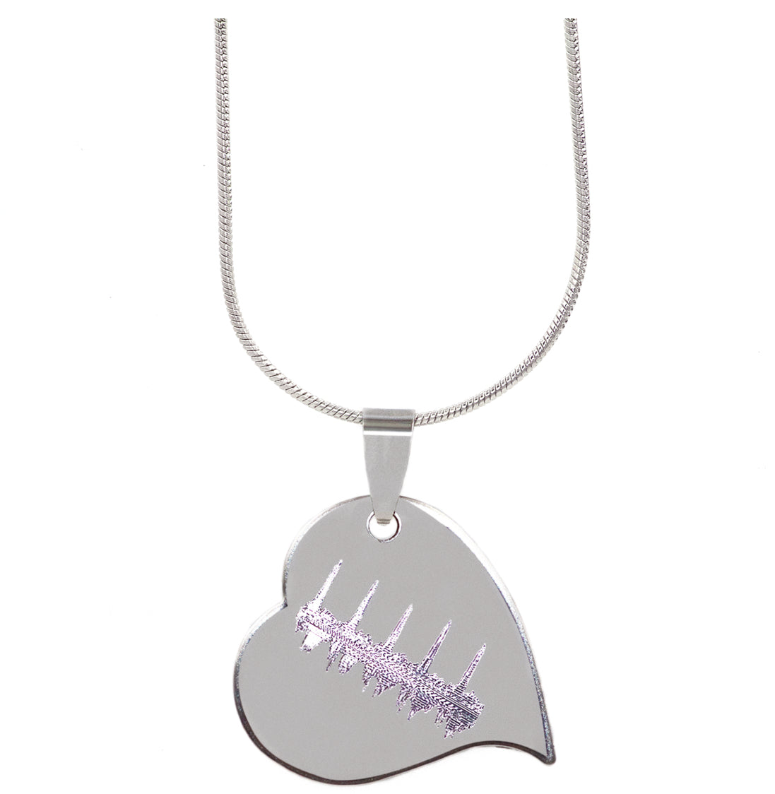 Heartbeat Charm Necklace